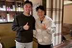 李克勤社媒晒与张琳芃合影：好友相聚，很开心！