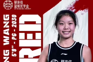 NCAA或将再添一名中国球员 王书宁获得中康涅狄格州立大学offer